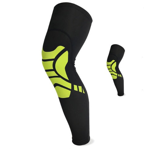 Kompressionsbensleeve – Unisex för Sport, Cykling, Löpning, Basket & Fotboll